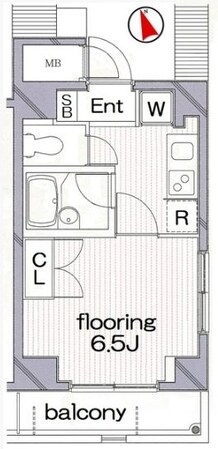グランヴァン阿佐ヶ谷IIの物件間取画像
